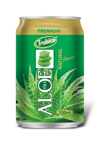 Natural aloe vera alu can 330ml